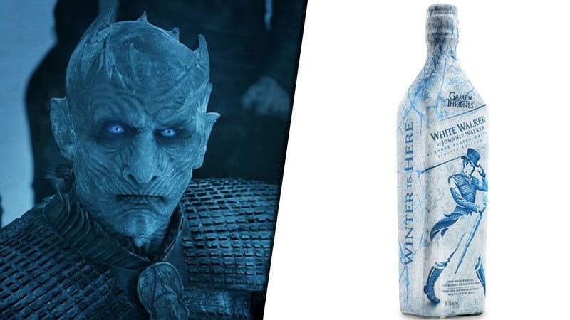 Game Of Thrones Whisky By Johnnie Walker Has Blue And White Ink