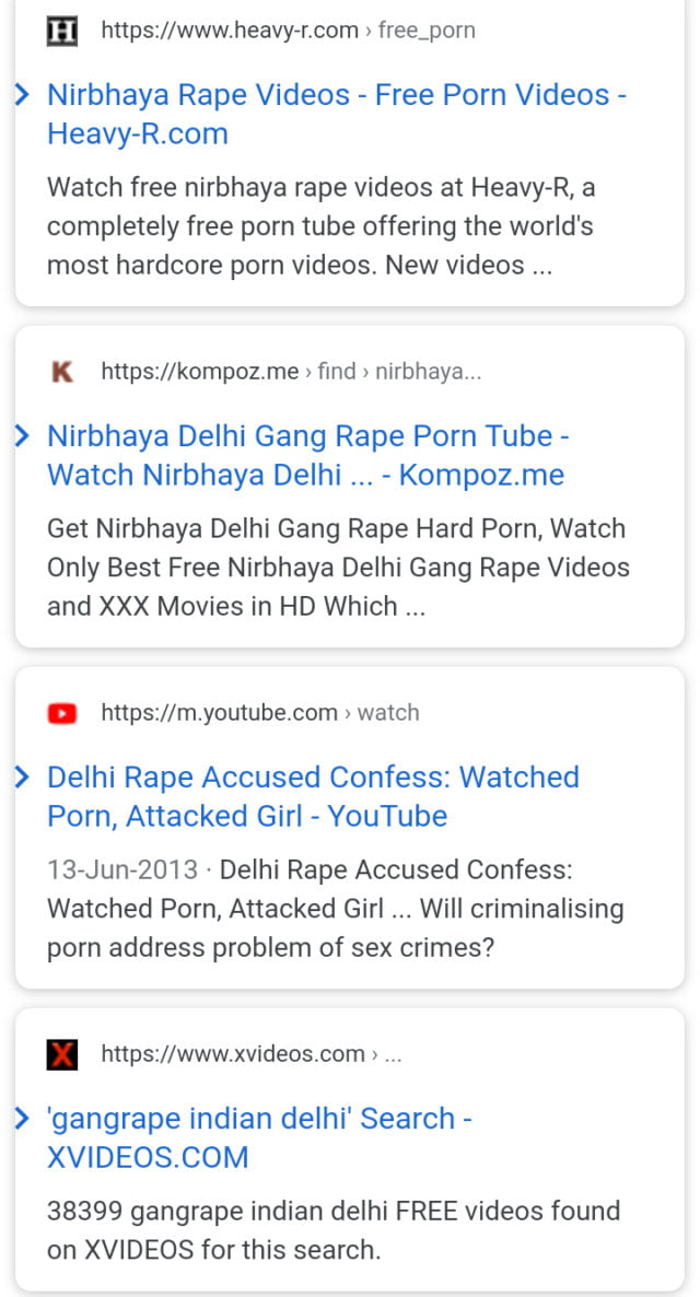 Hyderabad Rape Victim Gets Reduced To A Top Trend On Porn Sites In ...